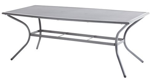 Stôl LARVIK Š100xD200 sivá