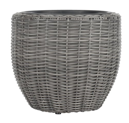 Basket SVARTBAK D42xH36 grey