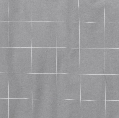 Completo copripiumino THERESA Flanella 160x210 cm grigio
