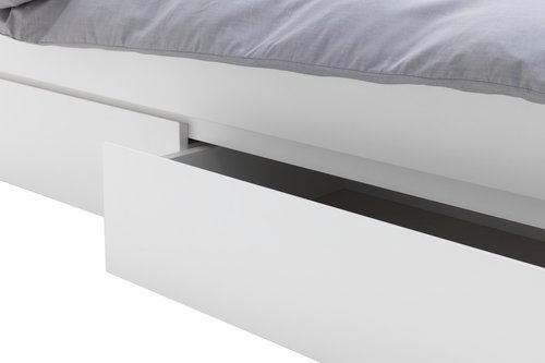 Bed frame LIMFJORDEN Single white