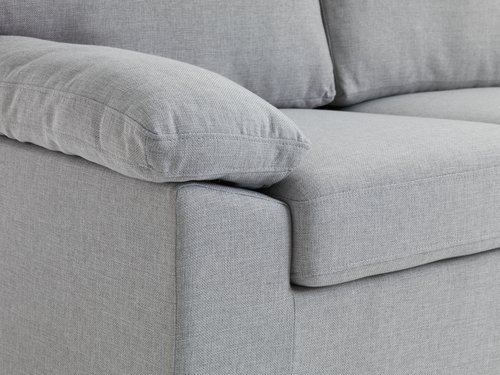 Sofa GEDVED 2-seter lys grå