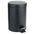 Pedal bin MALA 3L coated metal black | JYSK