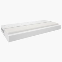 Materac piankowy 180x200 GOLD F85 jasnoszary
