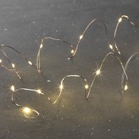 String lights DIOPSID w/10LED silver