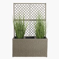 Planter box TRANA W30xL83xH130 natural