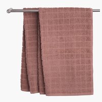 Peškir KARBY 40x70 pepelj. roze