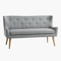 Sofa SVELVIK 2-Sitzer hellgrau