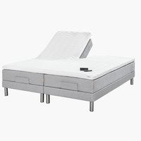 Elevationsseng 180x210 GOLD E40 latex Grå-27