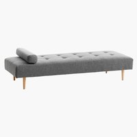 Κρεβάτι-καναπές NOREFJELL σκούρο γκρι