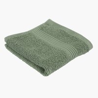 Asciugamano viso KARLSTAD 30x28 verde militare