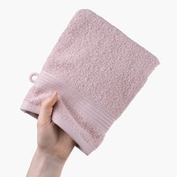 Guanto da bagno KARLSTAD 15x21 rosa