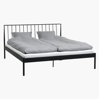 Struttura letto ABILDRO 180x200 cm nero