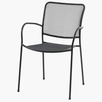 Stacking chair JERSHAVE black