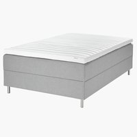 Boxspring 140x200 GOLD C25 opbergruimte grijs-23