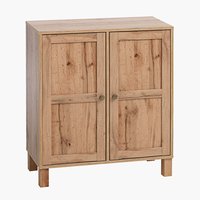 Armário SKALS 2 portas carvalho