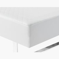 Quilted Mattress Protector MATHILDA DBL white