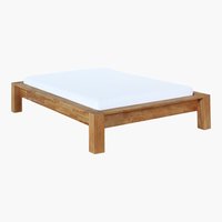 Estrutura de cama GOLIATH 150x190 carv