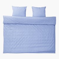 Parure de lit KATJA 200x220 bleu