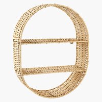 Estante parede MALIK L35xA45xP13 natural