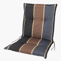 Cuscino per sedia schienale alto AKKA marrone