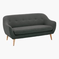 Sofa EGEDAL 2,5-seter grå stoff