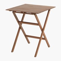 Mesa balcón EGELUND A62xL62 madera dura