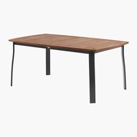 Table BORK l103xL180/241 bois dur