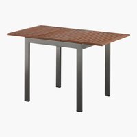 Table YTTRUP l70xL75/126 bois dur