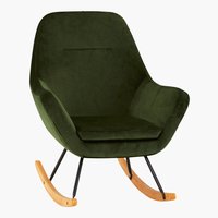 Cadeira baloiço NEBEL verde
