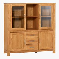 Vitrine HAGE 2+2 portas ROYAL OAK