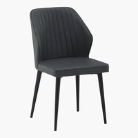 Chaise LUNDERSKOV noir