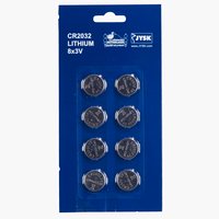 Pilhas WILMER CR2032 8uds/emb