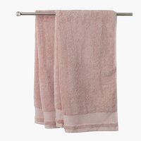 Handdoek NORA 70x140 grijs-roze KR