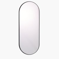 Spegel MARSTAL oval 40x100 svart