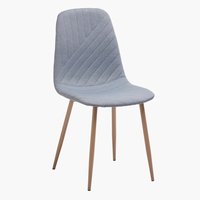 Dining chair JONSTRUP light blue/oak