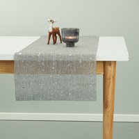 Taversă masă BURE 35x300 argintiu