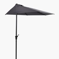 Balkonparasol KOLDING B270xL135 grijs