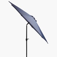 Marktparasol AGGER Ø300 donkerblauw