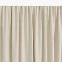 Curtain OMBO 1x140x300 herringbone beige