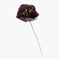 Fleur artificielle PER H40cm violet