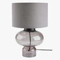 Bordlampe EDMUND Ø25xH35cm grå