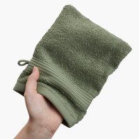 Wash glove KARLSTAD 15x20 army green
