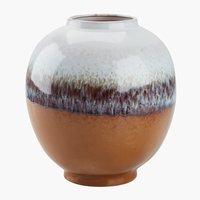 Vase MADS D23xH25cm brown