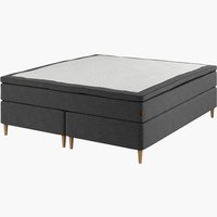 Boxspring 160x200 GOLD C75 latex grijs-40