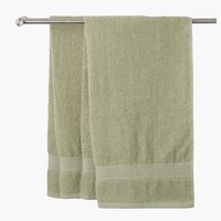 Badehåndklæde UPPSALA 65x130 lysegrøn