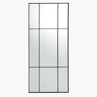 Zrkadlo STUDSTRUP 80x180 čierna