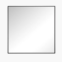 Speil ILBJERG 60x60 svart