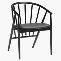 Cadeira de jantar ARNBORG preto