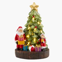 Addobbi natalizi BYGGVIR H16cm albero con LED