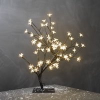 LED light tree BONSAI H45cm w/64 LED and timer